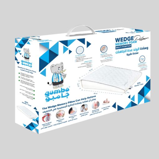 Wedge Pillow Memory Foam Multi Position 65×45_12×4 (6)